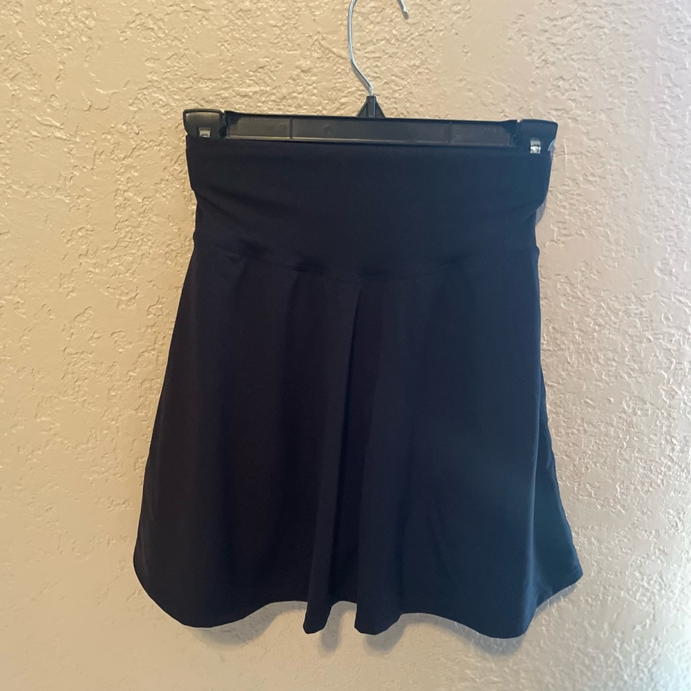 BuffBunny Succulent Skort, Small, Onyx Black